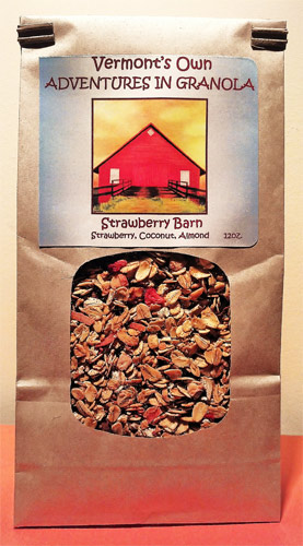 A package of our Strawberry Barn Granola